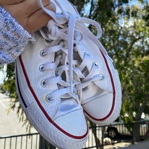 White Converse Chuck Taylor